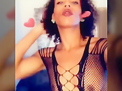 Ebony Transexual hot and sexy.