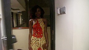 Skinny African Cute Rides Cock And Gets Massive Facial