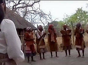 Japanese Girl travels to Africa for Fuck with Black man