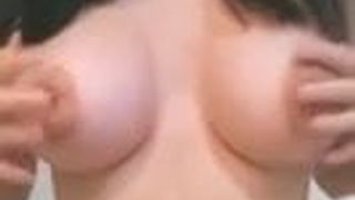 Beauty girl boobs